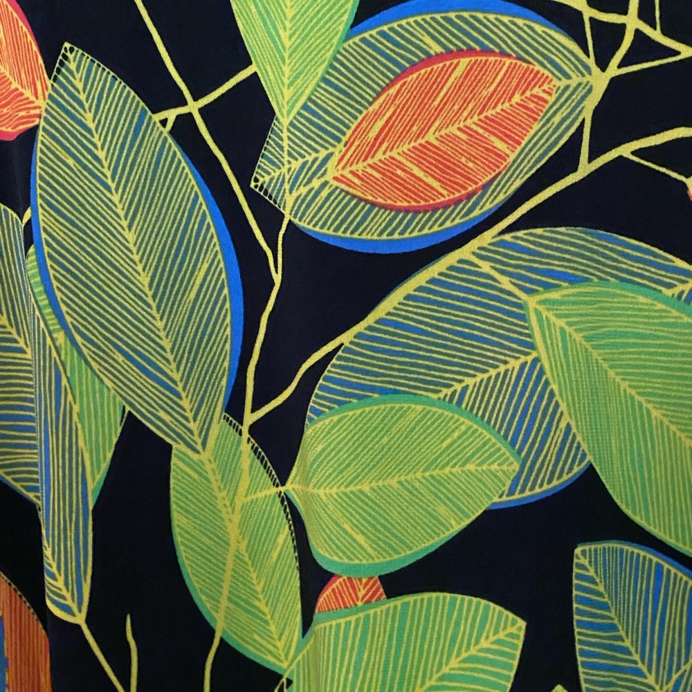 Lularoe Maxi Convertible Skirt Tropical Print M